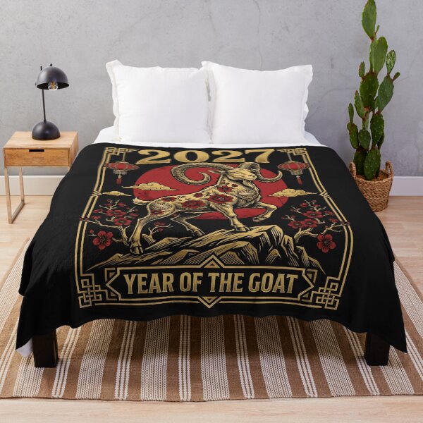 Item preview, Year of the goat 2027 Chinese new year designed and sold by Emmatshirt1.
