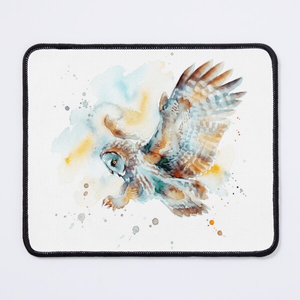 Item preview, Owl in Flight, Wings Spread Wide designed and sold by caracatita75.