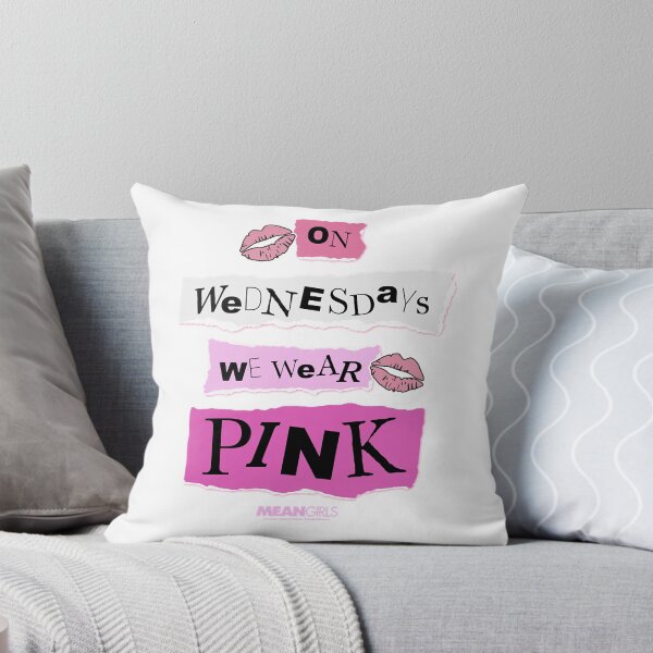 Item preview, Mean Girls On Wednesdays We Wear Pink Cutout Collage Movie  designed and sold by AshtonNielse.