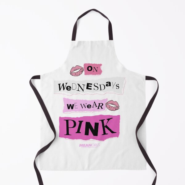 Item preview, Mean Girls On Wednesdays We Wear Pink Cutout Collage Movie designed and sold by AshtonNielse.
