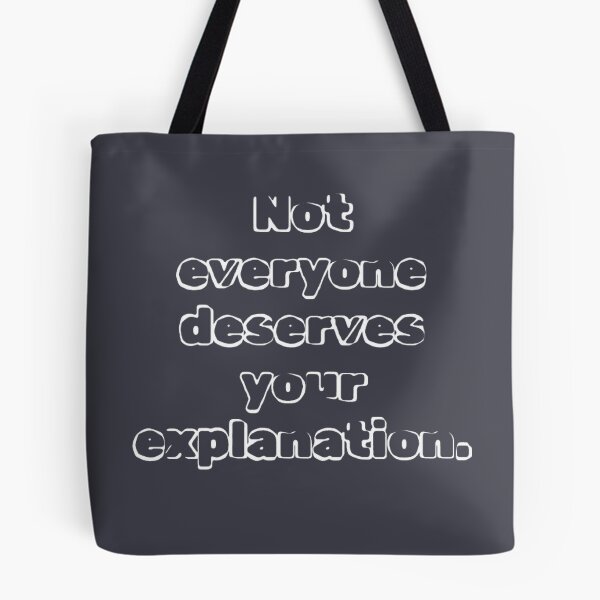 Item preview, #DarkPsychology "Not Everyone deserves your explanation." designed and sold by Inktypolis.
