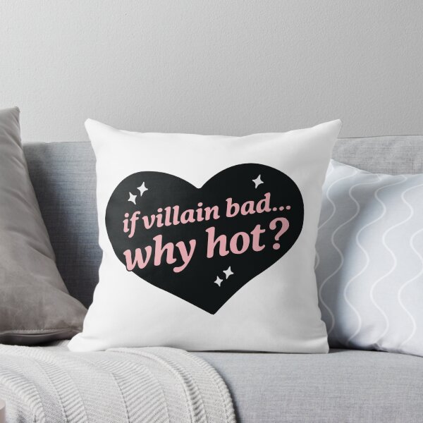 Item preview, If Villain Bad Why Hot Dark Romance Quote Bookish Dark Romance Reader Gift designed and sold by BrownHorse90s.