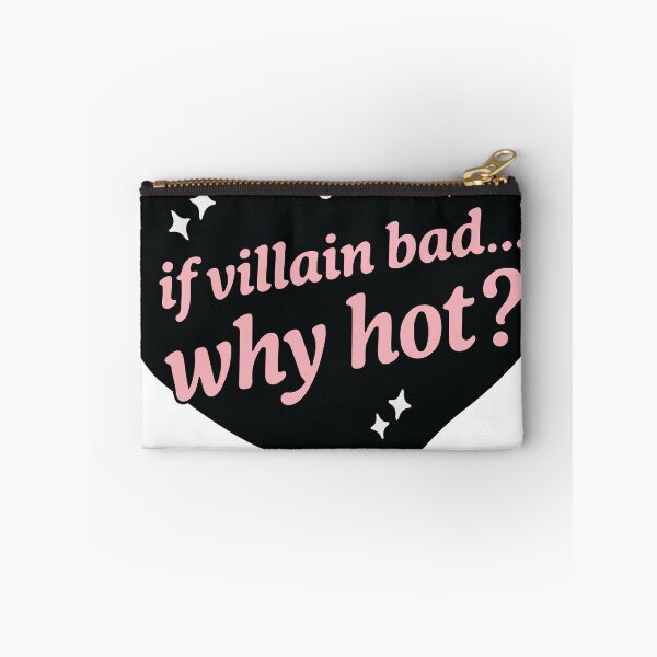 Item preview, If Villain Bad Why Hot Dark Romance Quote Bookish Dark Romance Reader Gift designed and sold by BrownHorse90s.