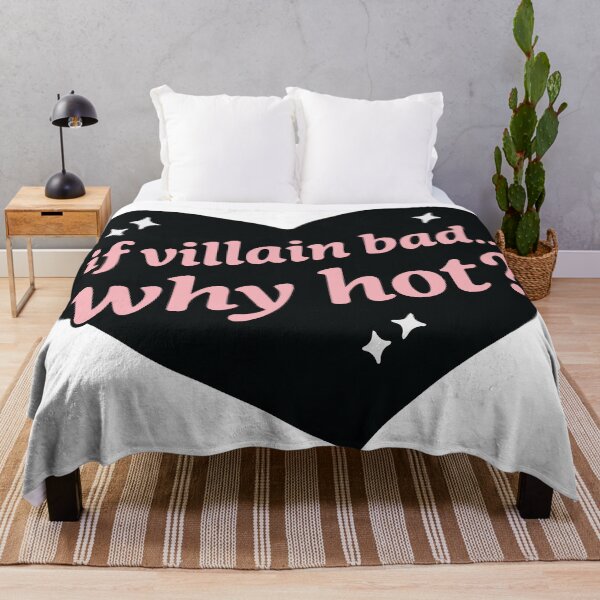 Item preview, If Villain Bad Why Hot Dark Romance Quote Bookish Dark Romance Reader Gift designed and sold by BrownHorse90s.