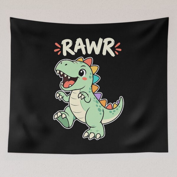 Item preview, Rawr Cute Baby Dinosaur designed and sold by andre-hollow.
