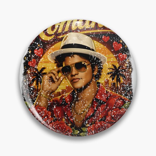 Item preview, Bruno Mars Inspired Romantic Music Lover Design designed and sold by Barhooom.