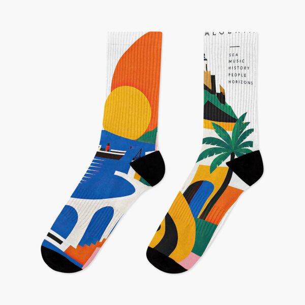 Item preview, Colorful Oran Algeria travel poster featuring a Mediterranean designed and sold by ckybe.