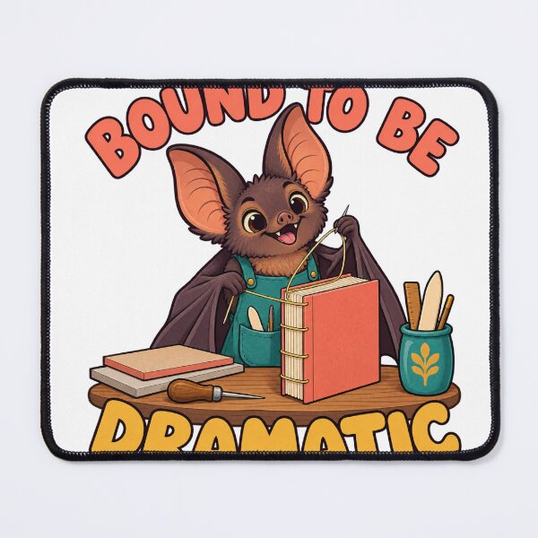 Item preview, Bookbinding Bat Bound to Be Dramatic designed and sold by SAS-Designer.