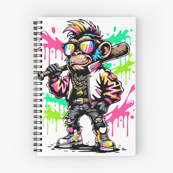 Item preview, Monkey Baseball Drip Funny Animal Party Sport Street Art Comfort Colors Adult  designed and sold by AshtonNielse.