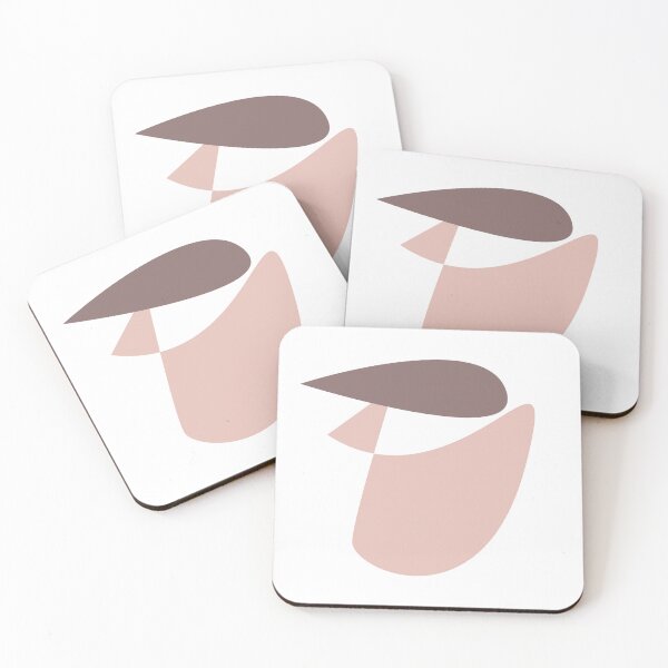 Item preview, Pastel Abstract Art Brown Pink designed and sold by newmariaph.