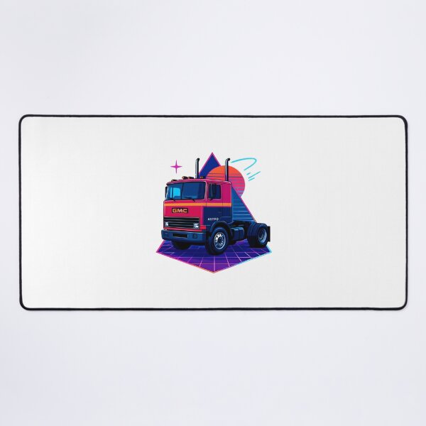 Item preview, Vintage GMC Astro Truck Classic Heavy Duty Vehicle Illustration designed and sold by HopeHava.