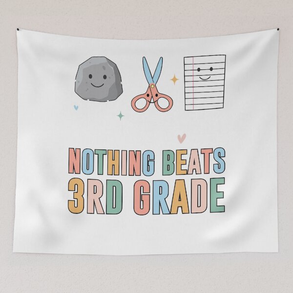 Item preview, Nothing Beats 3rd Grade Funny Back to School Kids Teachers  designed and sold by AshtonNielse.