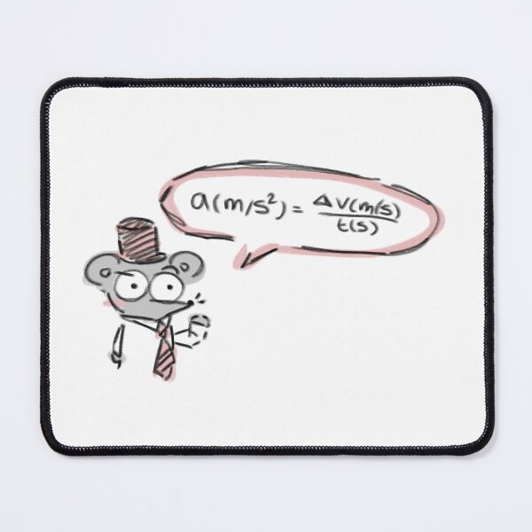 Item preview, Physics nerd mouse designed and sold by sofya-li13.