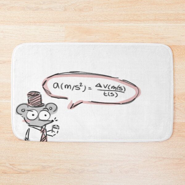 Item preview, Physics nerd mouse designed and sold by sofya-li13.