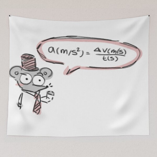 Item preview, Physics nerd mouse designed and sold by sofya-li13.