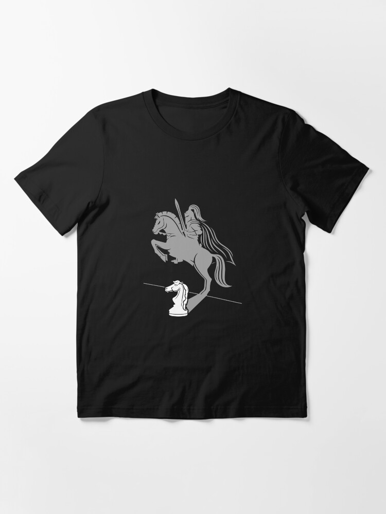 Alternate view of Knight Shadow V4 Essential T-Shirt