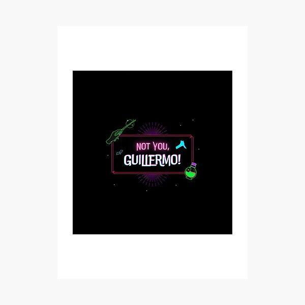 Item preview, Not You Guillermo Funny Quote Design for Casual Wear and Gifts designed and sold by MITHIL BARUI.