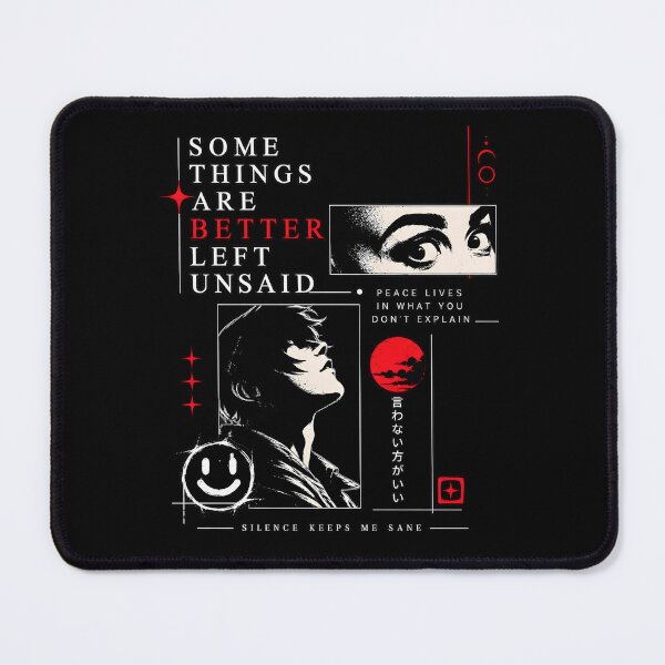 Item preview, Some Things Better Left Unsaid Manga Art designed and sold by QubekShop.