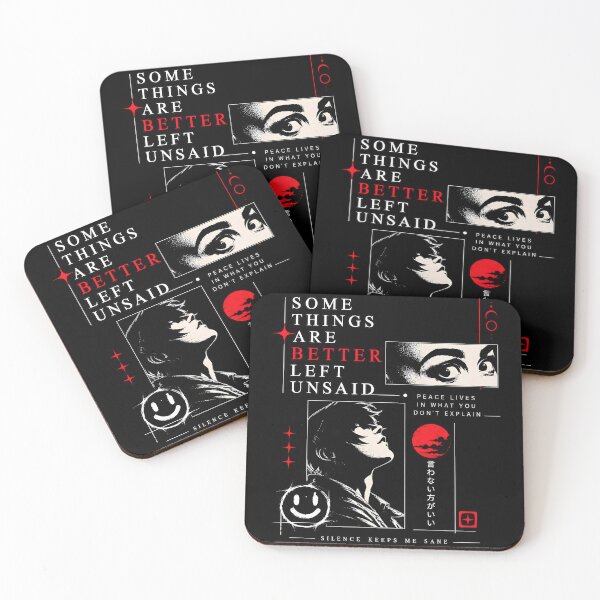 Item preview, Some Things Better Left Unsaid Manga Art designed and sold by QubekShop.