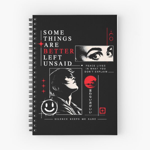 Item preview, Some Things Better Left Unsaid Manga Art designed and sold by QubekShop.