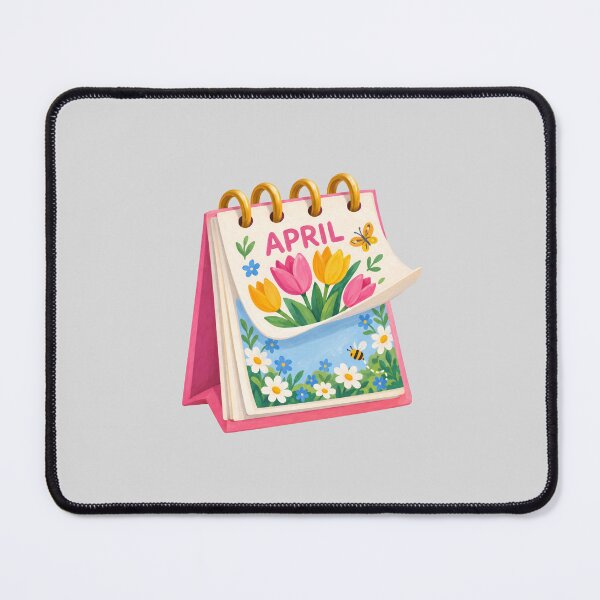 Item preview, April Calendar Page Turning Spring Art designed and sold by hattie's.