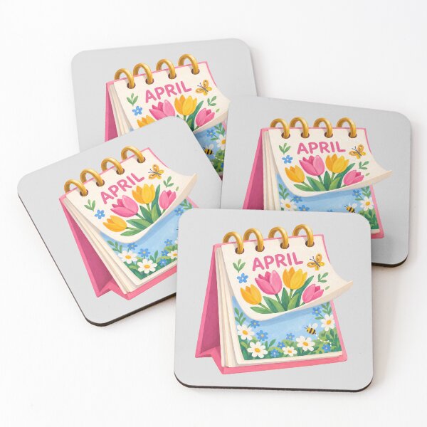 Item preview, April Calendar Page Turning Spring Art designed and sold by hattie's.