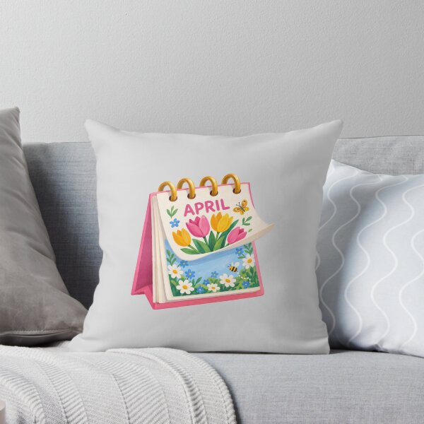 Item preview, April Calendar Page Turning Spring Art designed and sold by hattie's.
