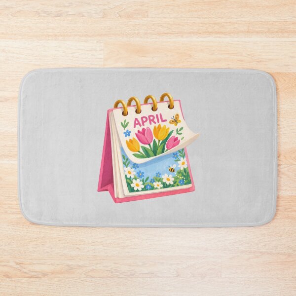 Item preview, April Calendar Page Turning Spring Art designed and sold by hattie's.