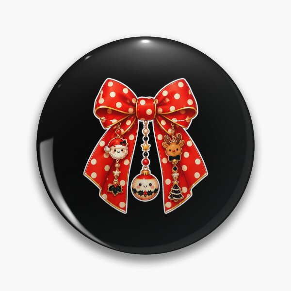 Item preview, Christmas Charms Bow designed and sold by lopeztamdinh.