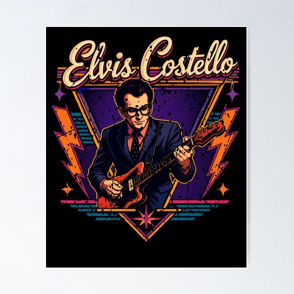 Item preview, Elvis Costello designed and sold by MelanieHalen.