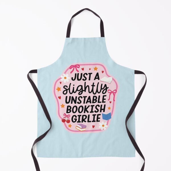 Item preview, Just a Slightly Unstable Bookish Girlie designed and sold by BrownHorse90s.
