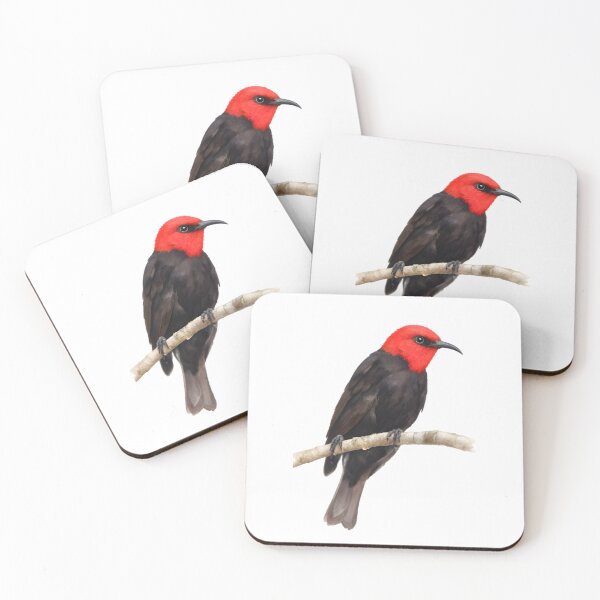 Item preview, Cardinal Myzomela (Myzomela cardinalis) designed and sold by HOMETOWN86.