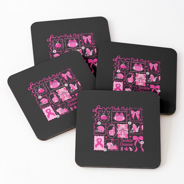 Item preview, Pink Out Football Breast Cancer Awareness Support designed and sold by nryum.