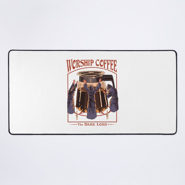 Item preview, Worship Coffee Funny Caffeinated Lifestyle Design for Coffee Lovers designed and sold by lamine-bbd16.