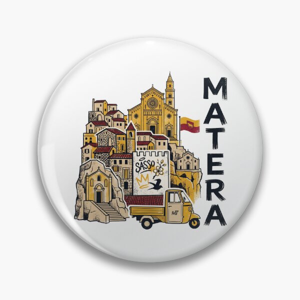 Item preview, Matera Italy Vintage Travel designed and sold by OzzFrequency.