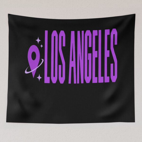 Item preview, Los Angeles Purple Pin designed and sold by elsiechillqzde.