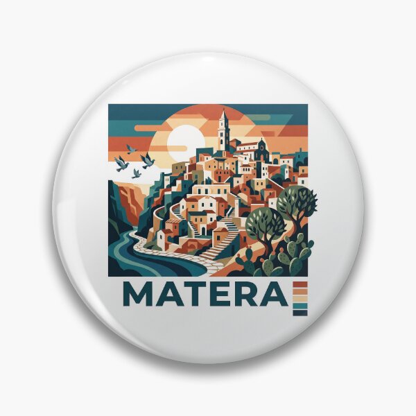 Item preview, Matera Italy Vintage Travel designed and sold by OzzFrequency.
