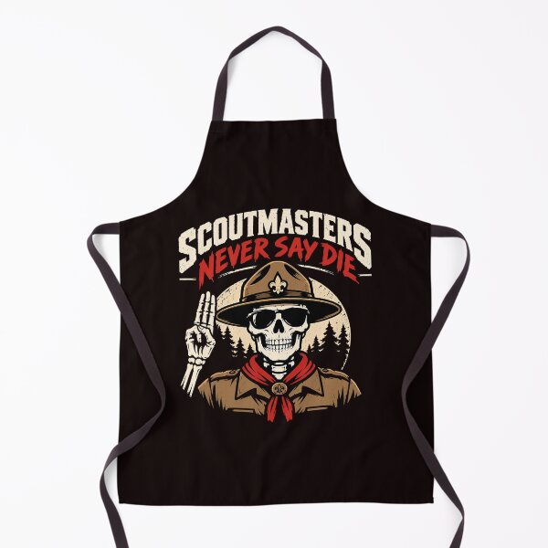 Item preview, Scoutmasters Never Say Die Skeleton Scout Leader Adventure designed and sold by ImeldaSparks.