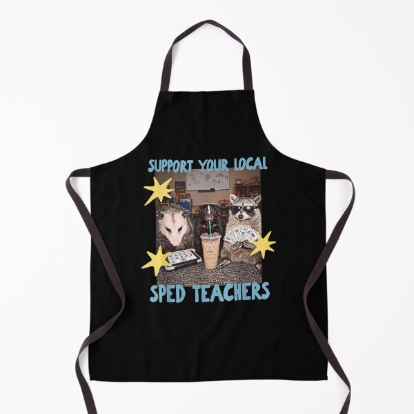 Item preview, Support Your Local SPED Teacher Raccoon designed and sold by SilasYuN.
