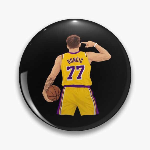 Item preview, Dončić 77 Lakers designed and sold by elsiechillqzde.