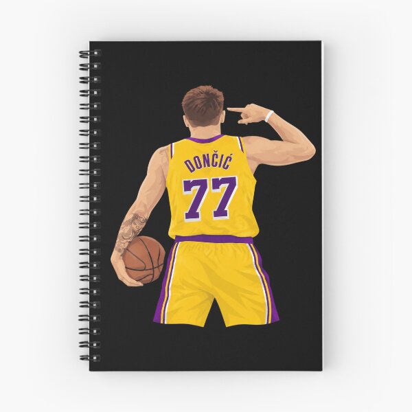 Item preview, Dončić 77 Lakers designed and sold by elsiechillqzde.
