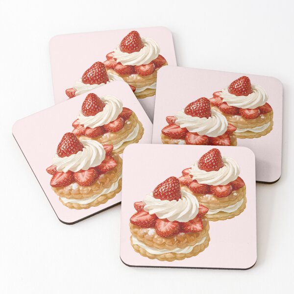 Item preview, Strawberry Puff Pastry designed and sold by sakurashorty.
