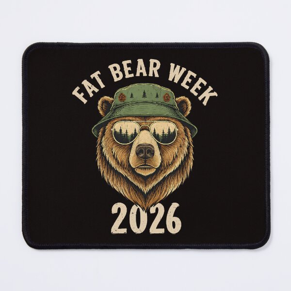 Item preview, Fat Bear Week 2026 Retro Woodland Bear Nature Lover designed and sold by torildorxop.