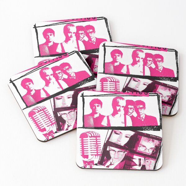 Artikelvorschau, The Cranberries Pink and Black Collage Vintage Band entworfen und verkauft von SilasYuN.
