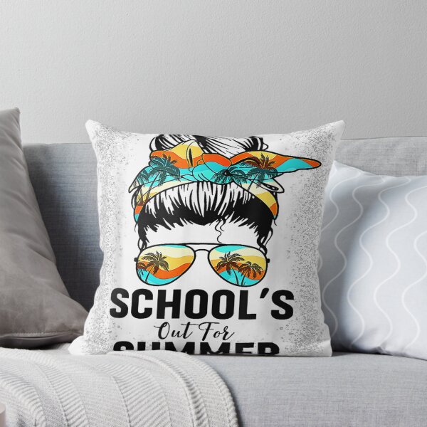 Item preview, Messy Bun Last Day Of School Schools Out For Summer Teacher  designed and sold by Lapipanst.