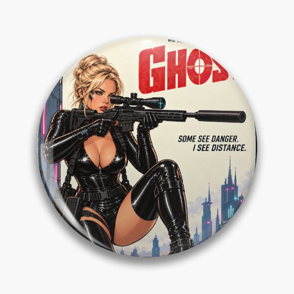 Item preview, Ghost – Cyberpunk Sniper designed and sold by obstinator.