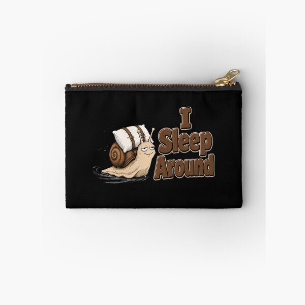 Item preview, I Sleep Around Snail designed and sold by TshirtsOnline-.