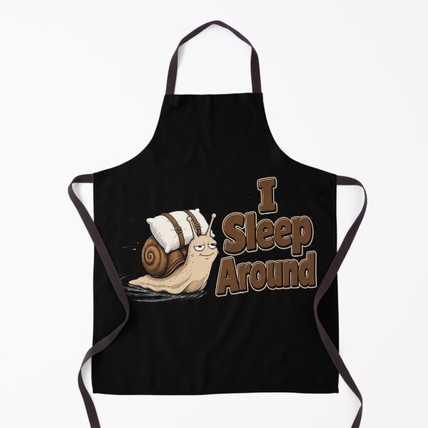 Item preview, I Sleep Around Snail designed and sold by TshirtsOnline-.