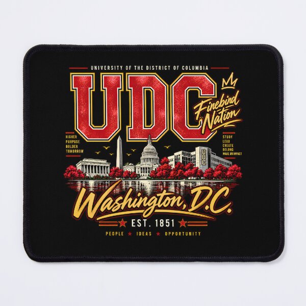 Item preview, UDC Washington DC Vintage Collegiate designed and sold by MR-HOOBY.