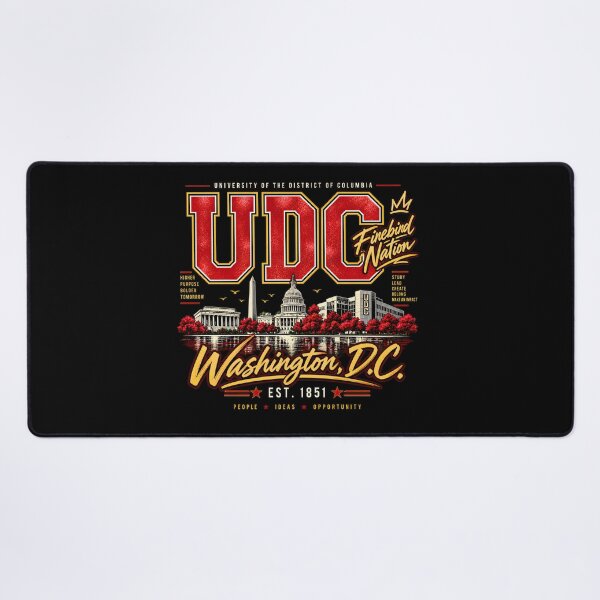 Item preview, UDC Washington DC Vintage Collegiate designed and sold by MR-HOOBY.